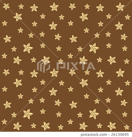 Vanilla flowers seamless pattern. 26130695