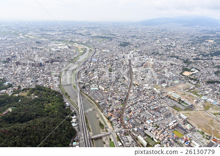 Ikeda City, Kawanishi City Aerial 26130779