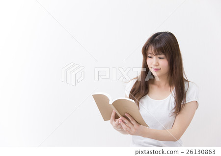 女人閱讀·白背 26130863
