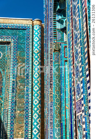 Shah-i-Zinda, a muslim necropolis in Samarkand - 26131306