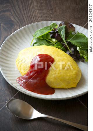 Omelette rice Omelette rice 26134567