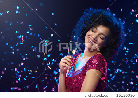 Party, drinks, holidays and celebration concept Party, drinks, holidays and celebration concept 26136050