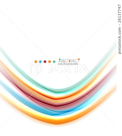 Colorful blurred stripes, abstract background Colorful blurred stripes, abstract background 26137747