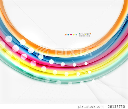 Colorful blurred stripes, abstract background Colorful blurred stripes, abstract background 26137750