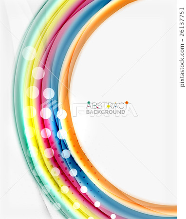 Colorful blurred stripes, abstract background Colorful blurred stripes, abstract background 26137751