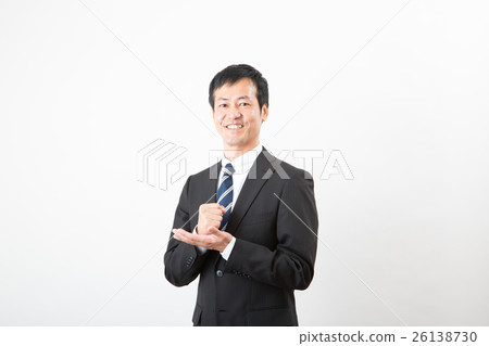 Middle businessman 26138730