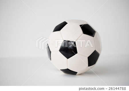 close up of football or soccer ball 26144788