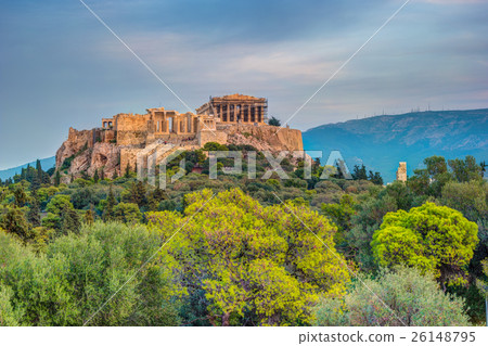 Parthenon and Herodium construction in Acropolis 26148795
