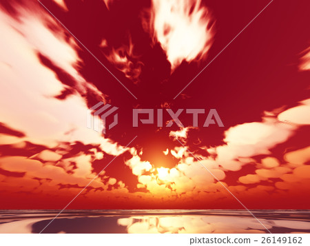 Wind and clouds with the sea Wind and clouds with the sea 26149162