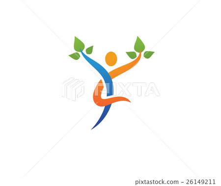 Healthy logo template 26149211