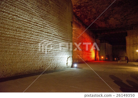 Otani Memorial Museum Oya Stone Underground Stock Photo