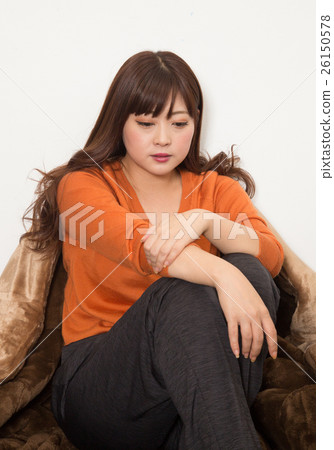 A woman relaxing A woman relaxing 26150578