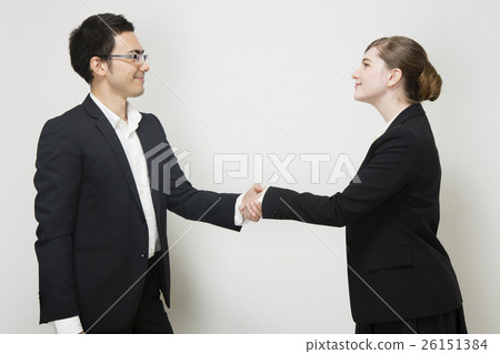 business people shaking hands business people shaking hands 26151384