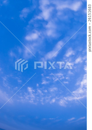 Monday afternoon sky and clouds (retouching exaggerated vertical) Monday afternoon sky and clouds (retouching exaggerated vertical) 26151683