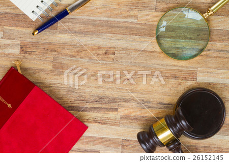 Wooden Law Gavel Wooden Law Gavel 26152145