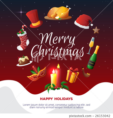 Christmas Party Card 26153042