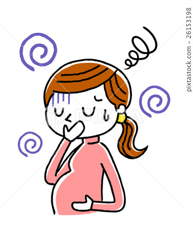Pregnant woman: I feel uncomfortable in a squirrel, I feel bad 26153198