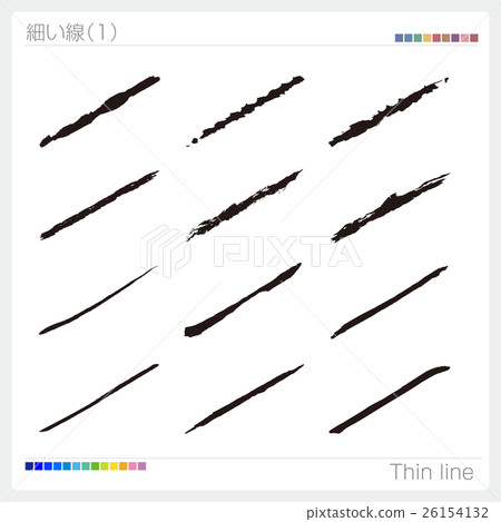 細線（藝術畫筆） 26154132
