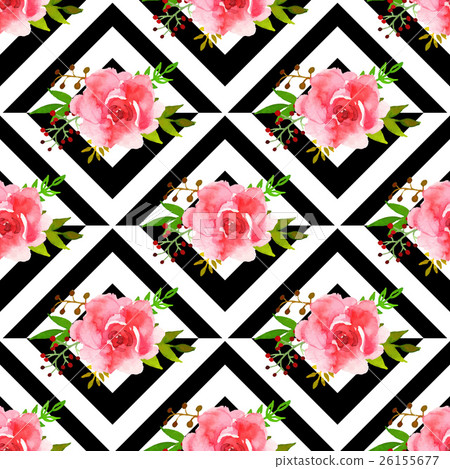 Geometric seamless pattern 26155677