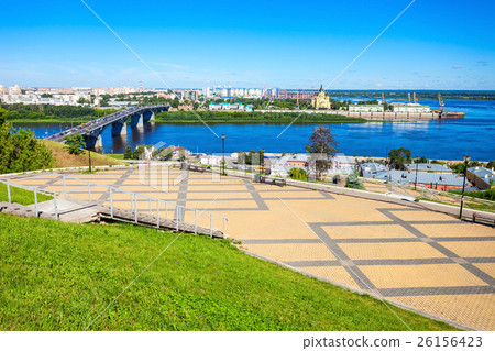Nizhny Novgorod aerial view Nizhny Novgorod aerial view 26156423