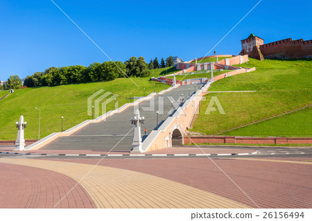 Chkalov staircase, Nizhny Novgorod 26156494