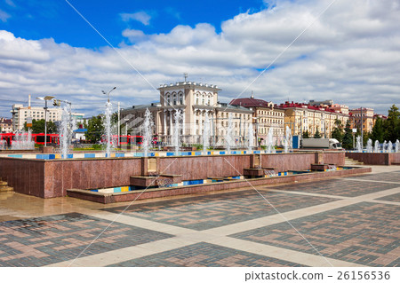 Fountains in Kazan centre Fountains in Kazan centre 26156536