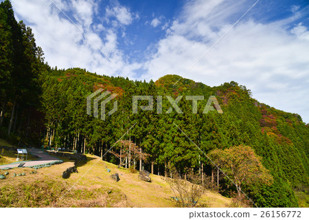 群馬縣，近荒川風格的石頭遺址標記 26156772