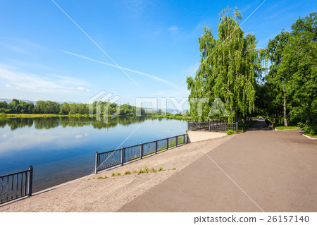 Yenisei river embankment park Yenisei river embankment park 26157140