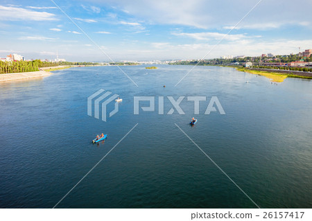 Angara river in Irkutsk 26157417