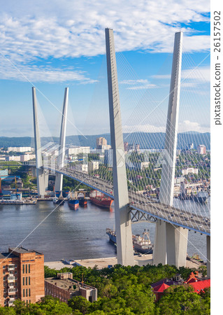 Zolotoy Golden Bridge, Vladivostok Zolotoy Golden Bridge, Vladivostok 26157502