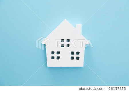 House Blue Back 26157853