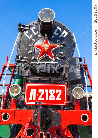 Steam locomotive in Ulan-Ude 26158105