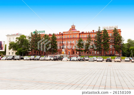 Lenin Square in Khabarovsk 26158109