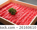 融化和牛牛肉大腿切片 26160610
