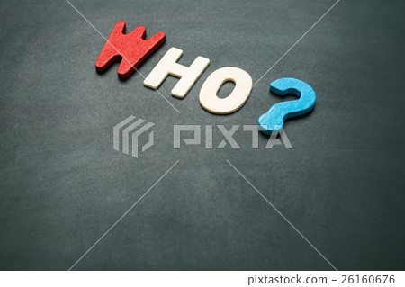 Who wording on blackboard 26160676