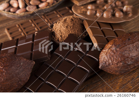 Chocolate bar, candy sweet, dessert food  26160746
