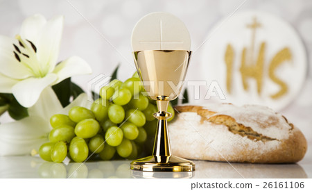 Holy Communion Bread, Wine for christianity Holy Communion Bread, Wine for christianity 26161106