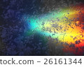 Crystal of rainbow shining snow 26161344