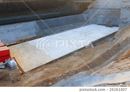 Road construction site Road construction site 26161807