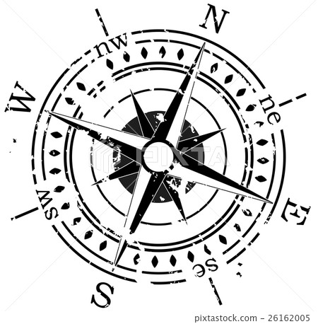 grunge vector compass grunge vector compass 26162005