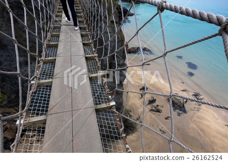 Rope bridge,Northern Ireland 26162524