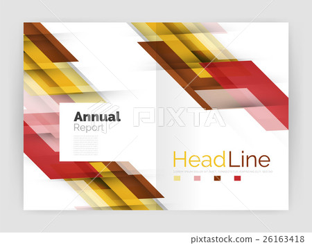 Geometric business annual report templates, modern Geometric business annual report templates, modern 26163418