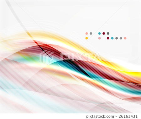 Vector shiny wave abstract background Vector shiny wave abstract background 26163431