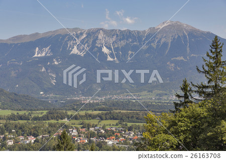 Bled with The Karawanks mountain range in Slovenia 26163708