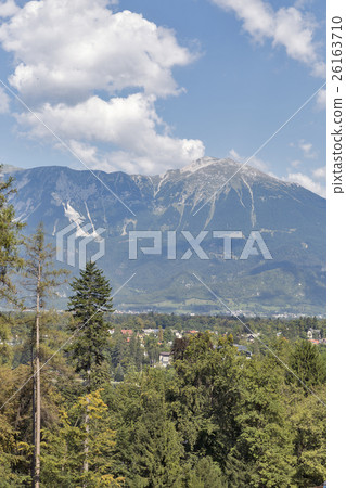 Bled with The Karawanks mountain range in Slovenia 26163710