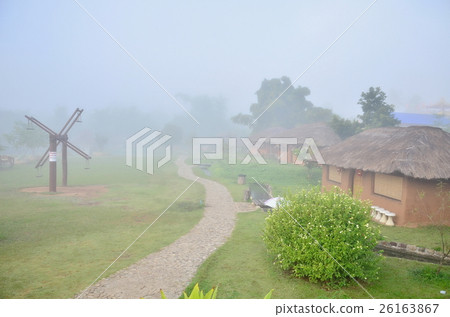 Chinese houses at Yunnan Cultural Village 26163867