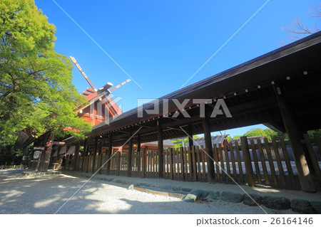 許多綠色的熱田神宮主殿 26164146