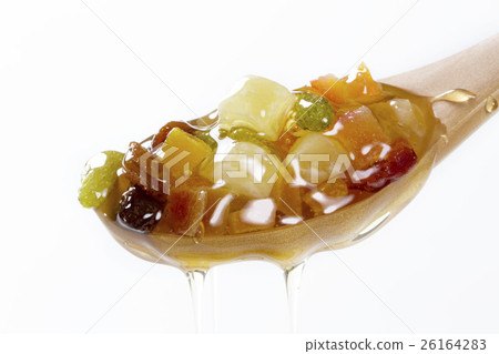Pickled dried fruits in honey 26164283