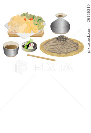 今天的無米蕎麥麵和天婦羅 26166319