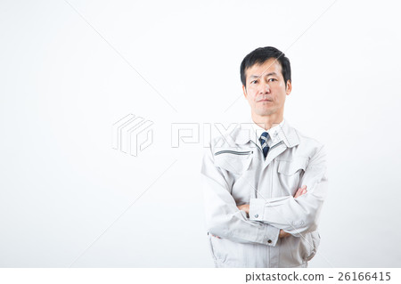 中間商人穿著工作服 26166415